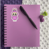 La FuFu Sticker Pink - Moon Light Sticker Co.