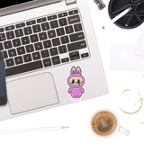 La FuFu Sticker Pink - Moon Light Sticker Co.