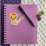 Lion Sticker - Moon Light Sticker Co.