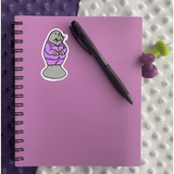 Pajama Tee Sticker - Moon Light Sticker Co.