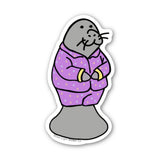Pajama Tee Sticker - Moon Light Sticker Co.