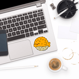 Puffer Fish Sticker - Moon Light Sticker Co.