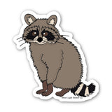Raccoon Sticker - Moon Light Sticker Co.