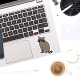 Raccoon Sticker - Moon Light Sticker Co.
