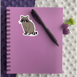 Raccoon Sticker - Moon Light Sticker Co.