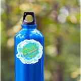 Radicalize Human Decency Sticker - Moon Light Sticker Co.