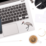 Sandhill Crane Sticker - Moon Light Sticker Co.