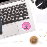 Snacks and Sarcasm Sticker - Moon Light Sticker Co.
