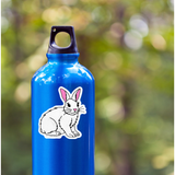 White Rabbit Sticker