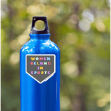 Women Belong in Sports Sticker - Moon Light Sticker Co.