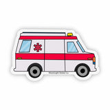 Ambulance Sticker - Moon Light Sticker Co.