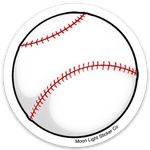 Baseball Sticker - Moon Light Sticker Co.