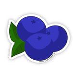 Blueberry Sticker - Moon Light Sticker Co.