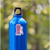 Bottle of Bubbles Sticker - Moon Light Sticker Co.
