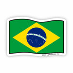 Brazil Sticker - Moon Light Sticker Co.