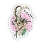 Capricorn Sticker - Moon Light Sticker Co.