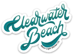 Clearwater Beach Sticker - Moon Light Sticker Co.