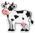 Cow Sticker - Moon Light Sticker Co.