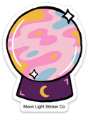 Crystal Ball Sticker - Moon Light Sticker Co.