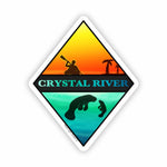 Crystal River Sticker - Moon Light Sticker Co.