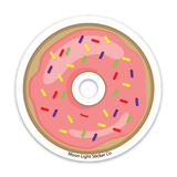 Donut Sticker - Moon Light Sticker Co.
