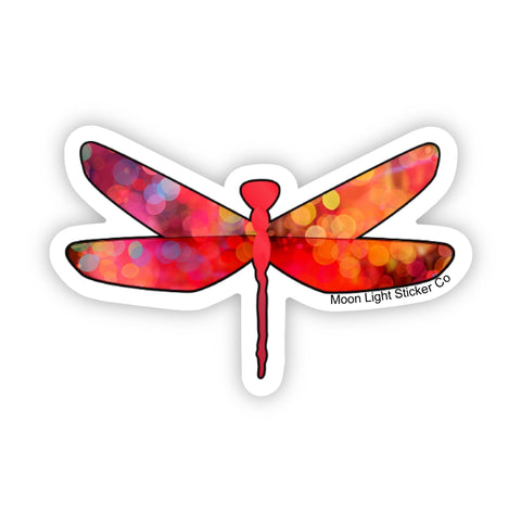 Dragonfly Sticker - Moon Light Sticker Co.