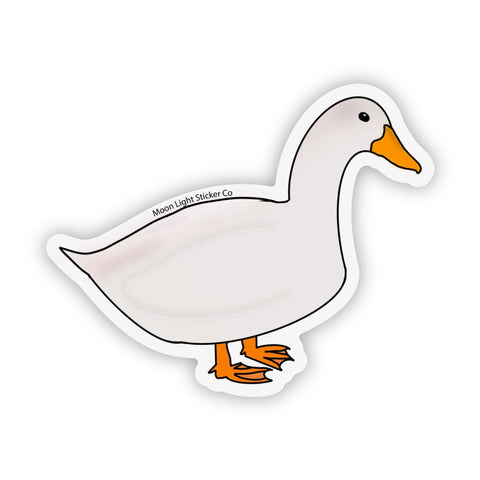 Duck Sicker - Moon Light Sticker Co.