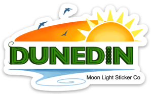 Dunedin Sticker - Moon Light Sticker Co.