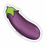 Eggplant Sticker - Moon Light Sticker Co.