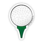 Golf Ball Sticker - Moon Light Sticker Co.