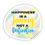 Happiness is a Journey - Moon Light Sticker Co.
