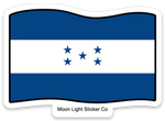 Honduran Flag Sticker - Moon Light Sticker Co.