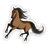 Horse Sticker - Moon Light Sticker Co.
