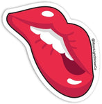 Lips Sticker - Moon Light Sticker Co.