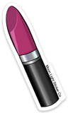 Lipstick Sticker - Moon Light Sticker Co.