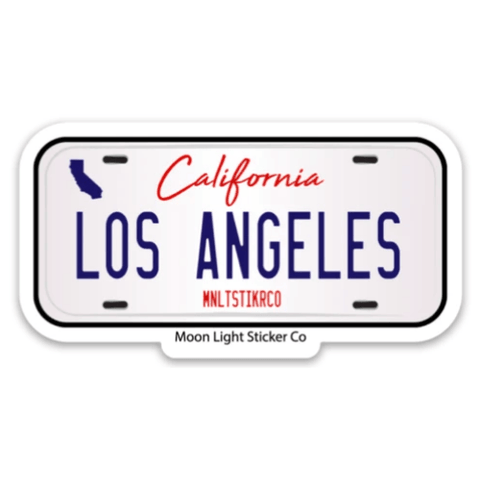 Los Angeles Sticker - Moon Light Sticker Co.