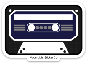 Mixtape Sticker - Moon Light Sticker Co.