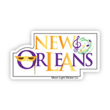 New Orleans Sticker - Moon Light Sticker Co.
