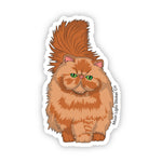Persian Cat Sticker - Moon Light Sticker Co.