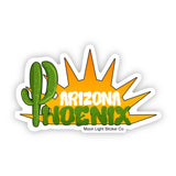 Phoenix Arizona Sticker - Moon Light Sticker Co.