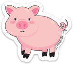 Pig Sticker - Moon Light Sticker Co.