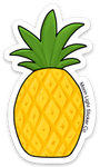 Piña Sticker - Moon Light Sticker Co.