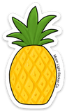 Piña Sticker - Moon Light Sticker Co.