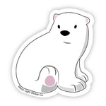 Polar Bear Sticker - Moon Light Sticker Co.