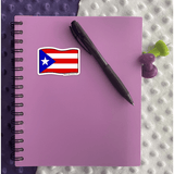 Puerto Rican Flag Sticker - Moon Light Sticker Co.