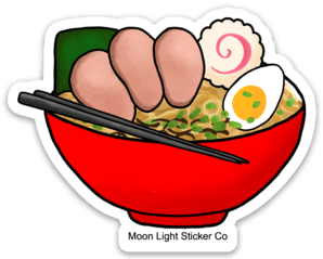 Ramen Sticker - Moon Light Sticker Co.