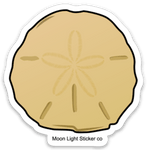 Sanddollar Sticker - Moon Light Sticker Co.