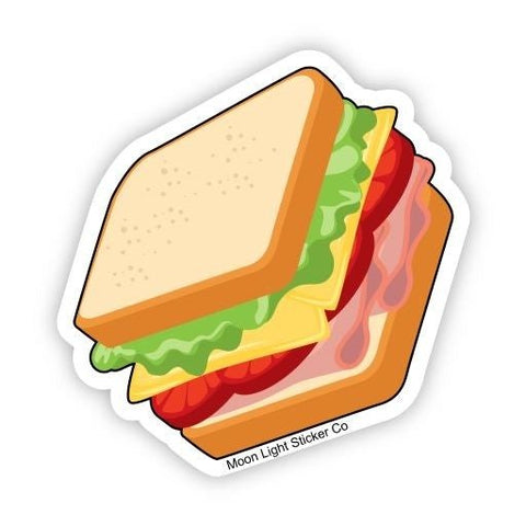 Sandwich Sticker - Moon Light Sticker Co.