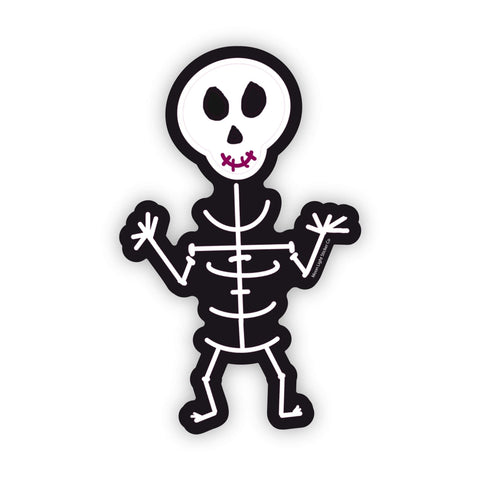 Skeleton Barry Bones Sticker - Moon Light Sticker Co.