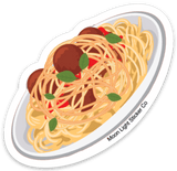 Spaghetti Sticker - Moon Light Sticker Co.